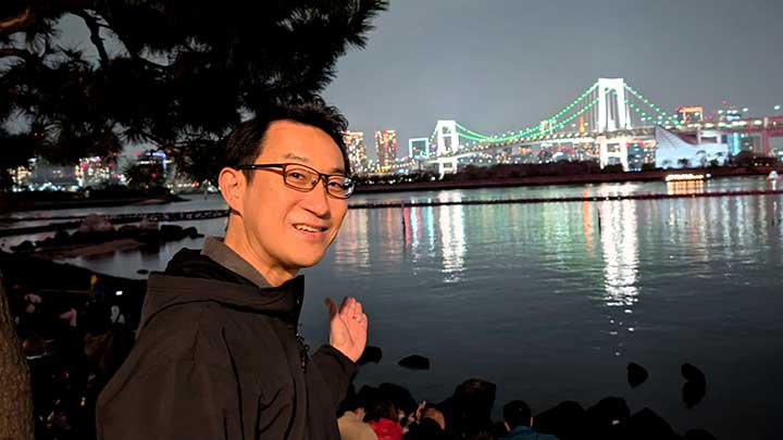 お台場の東京アクアシンフォニーを視察