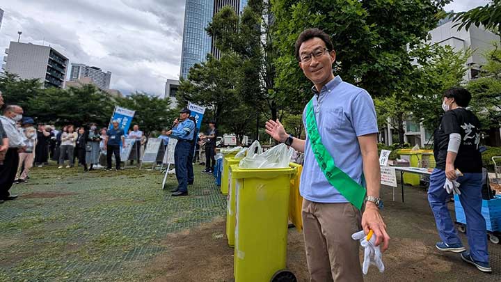 芝浦・海岸クリーンアップに参加しました