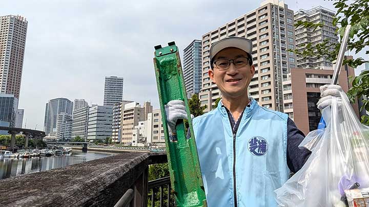町会清掃活動やCCクラブ総会に参加