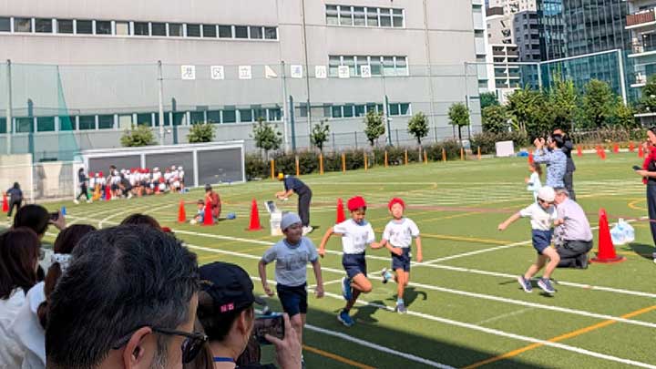 芝浦小学校の学校公開にうかがいました